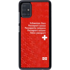 Coque Samsung Galaxy A51 - Swiss Passport