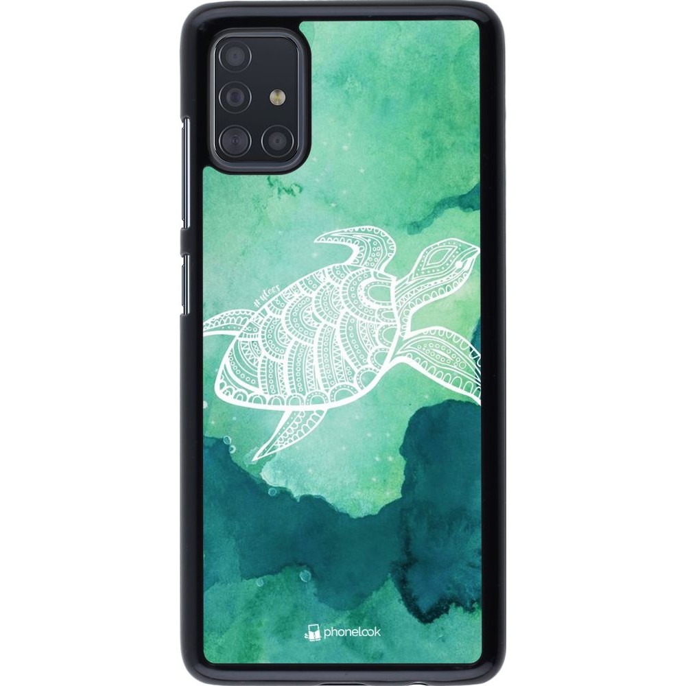 Hülle Samsung Galaxy A51 - Turtle Aztec Watercolor