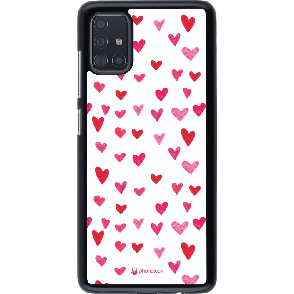 Hülle Samsung Galaxy A51 - Valentine 2022 Many pink hearts