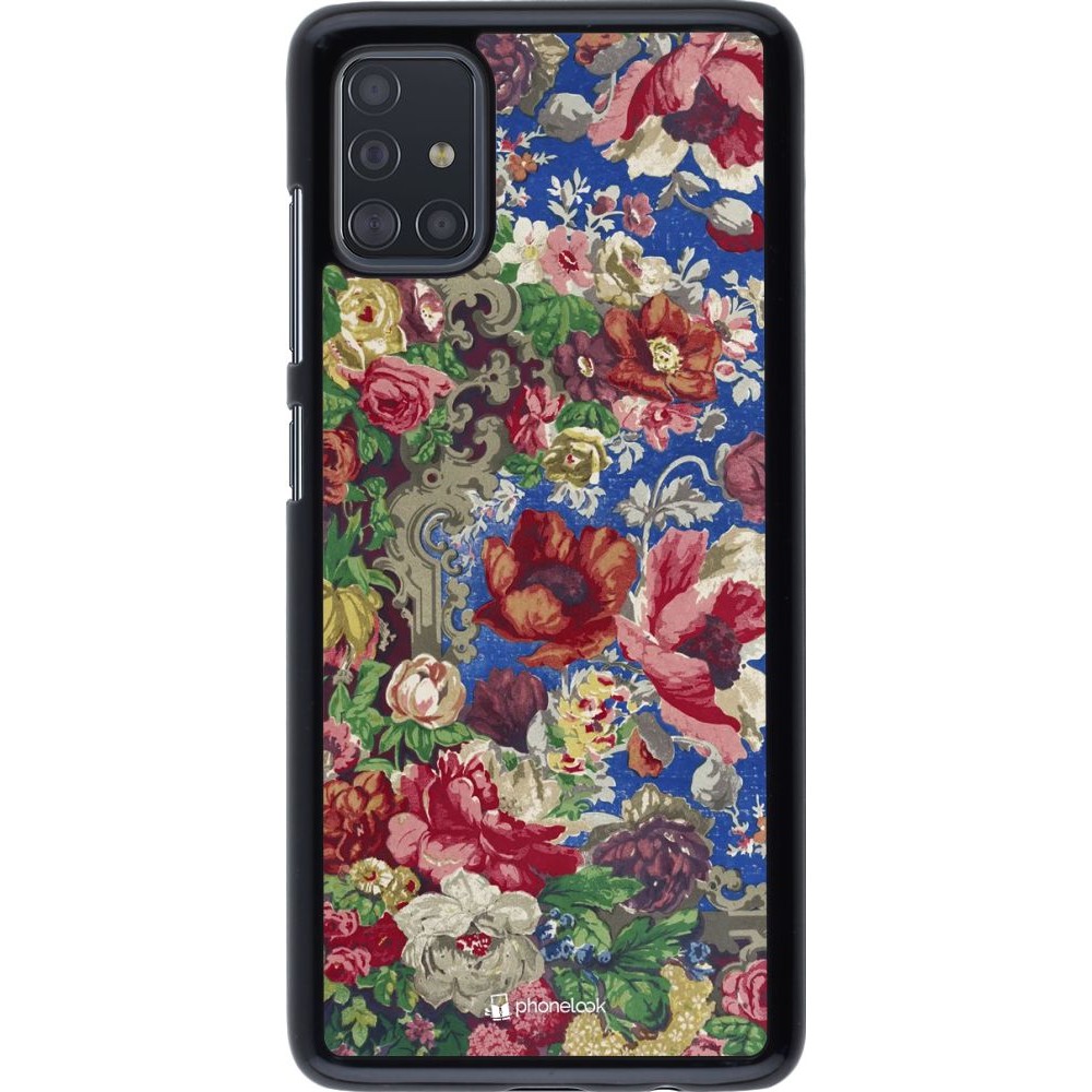 Hülle Samsung Galaxy A51 - Vintage Art Flowers