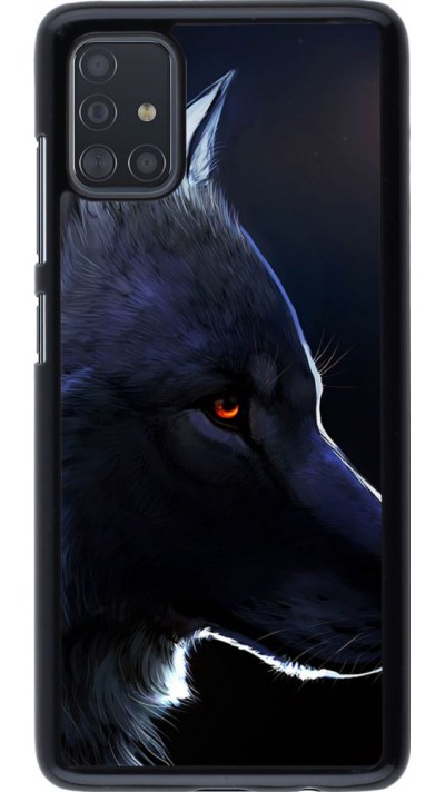 Hülle Samsung Galaxy A51 - Wolf Shape