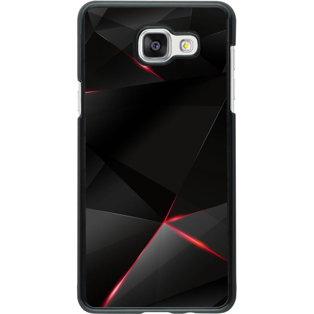 Coque Samsung Galaxy A5 (2016) - Black Red Lines