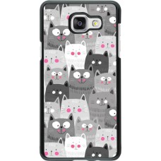 Coque Samsung Galaxy A5 (2016) - Chats gris troupeau