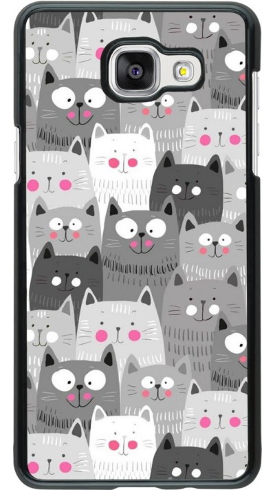 Coque Samsung Galaxy A5 (2016) - Chats gris troupeau