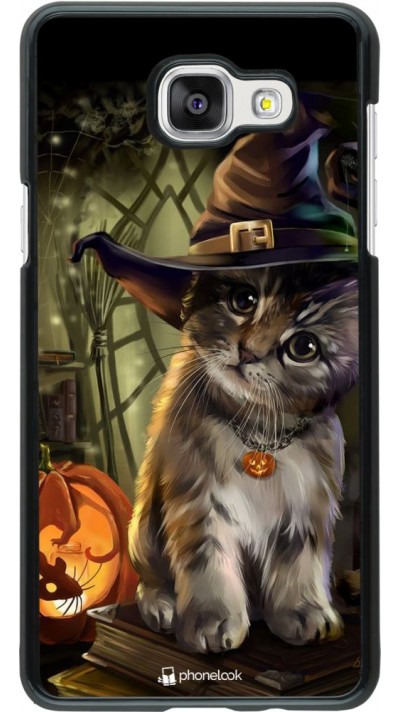 Hülle Samsung Galaxy A5 (2016) - Halloween 21 Witch cat