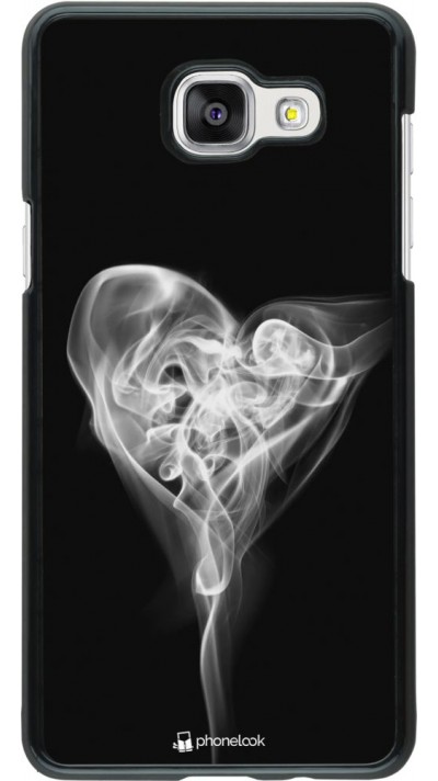 Hülle Samsung Galaxy A5 (2016) - Valentine 2022 Black Smoke