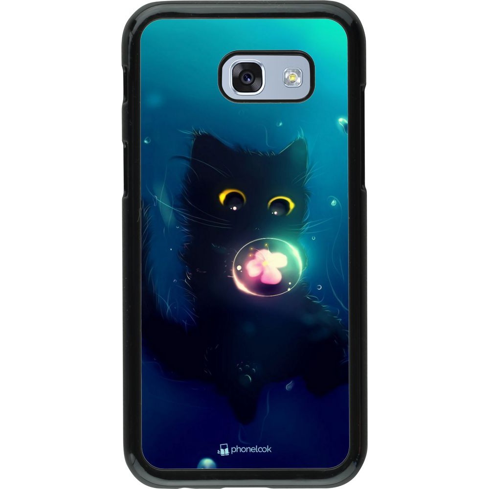 Coque Samsung Galaxy A5 (2017) - Cute Cat Bubble