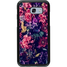 Hülle Samsung Galaxy A5 (2017) - Flowers Dark