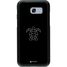 Hülle Samsung Galaxy A5 (2017) - Turtles lines on black