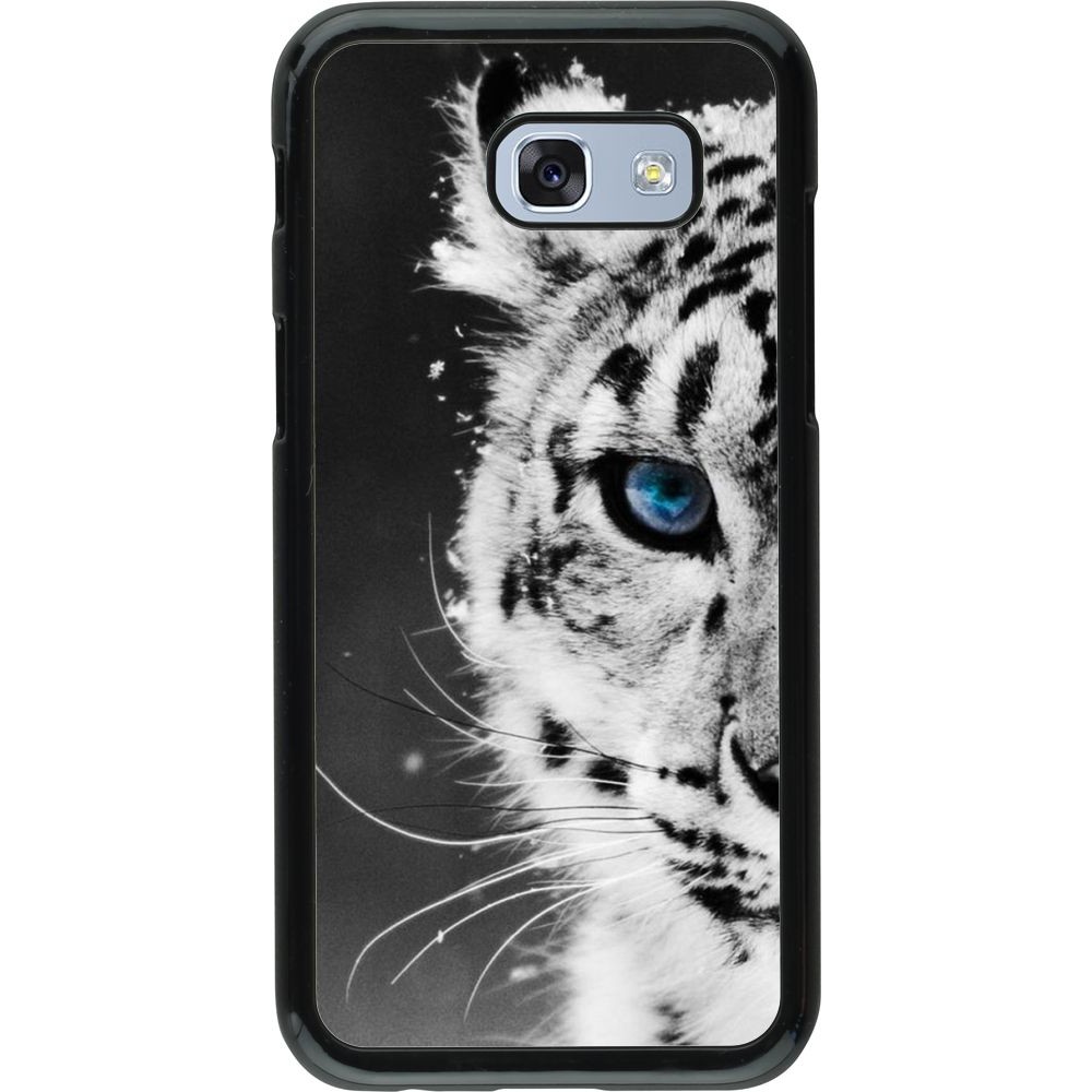 Coque Samsung Galaxy A5 (2017) - White tiger blue eye