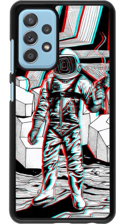Coque Samsung Galaxy A52 5G - Anaglyph Astronaut