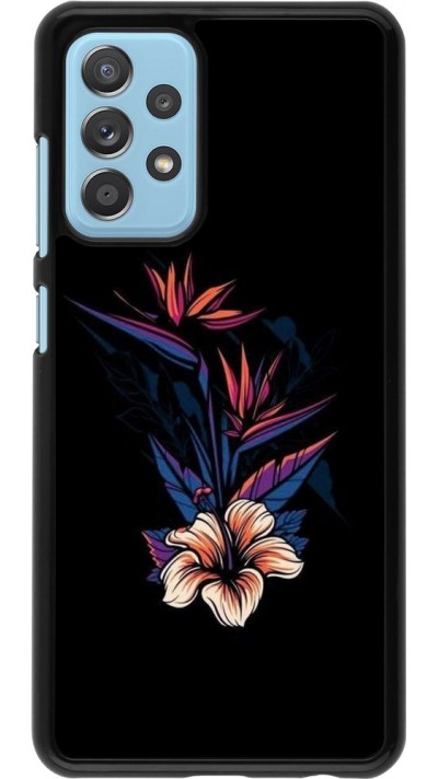 Coque Samsung Galaxy A52 5G - Dark Flowers