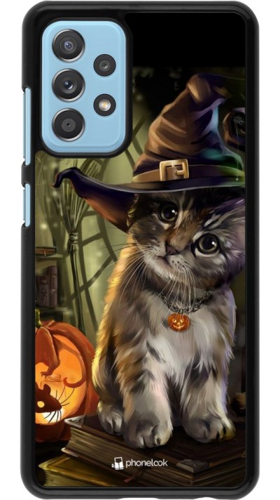 Coque Samsung Galaxy A52 - Halloween 21 Witch cat