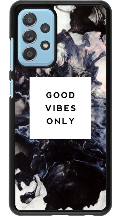 Coque Samsung Galaxy A52 5G - Marble Good Vibes Only