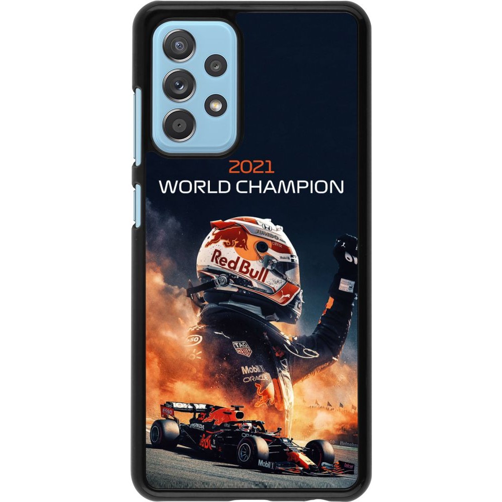 Coque Samsung Galaxy A52 - Max Verstappen 2021 World Champion