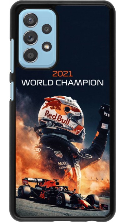 Coque Samsung Galaxy A52 - Max Verstappen 2021 World Champion