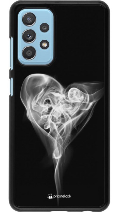 Coque Samsung Galaxy A52 - Valentine 2022 Black Smoke