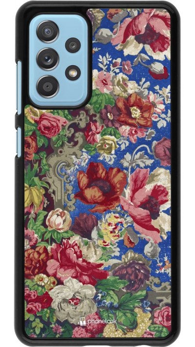 Coque Samsung Galaxy A52 - Vintage Art Flowers