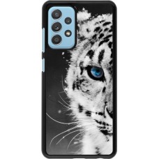 Coque Samsung Galaxy A52 - White tiger blue eye