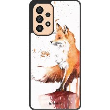 Coque Samsung Galaxy A53 5G - Silicone rigide noir Autumn 21 Fox