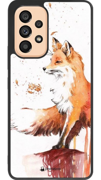 Hülle Samsung Galaxy A53 5G - Silikon schwarz Autumn 21 Fox