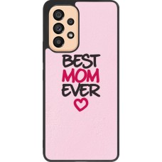 Coque Samsung Galaxy A53 5G - Silicone rigide noir Best Mom Ever 2