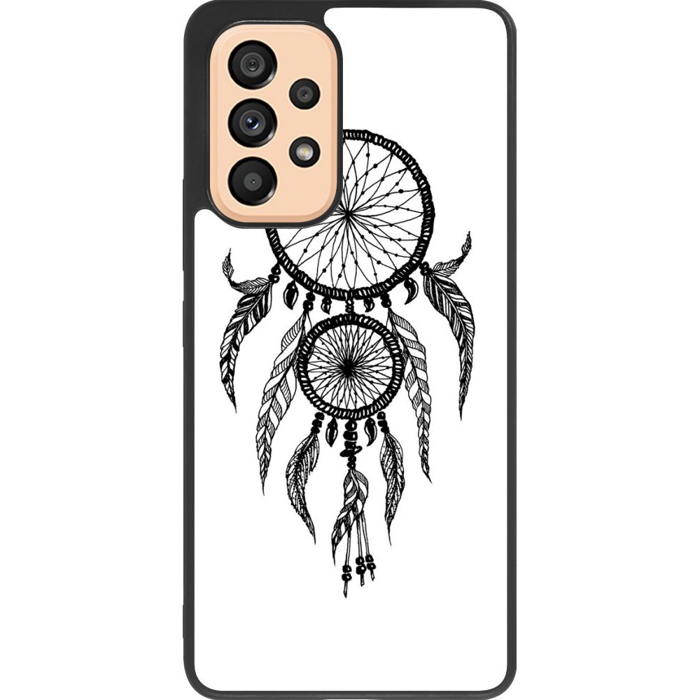 Coque Samsung Galaxy A53 5G - Silicone rigide noir Dreamcatcher 02