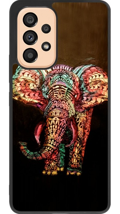 Coque Samsung Galaxy A53 5G - Silicone rigide noir Elephant 02