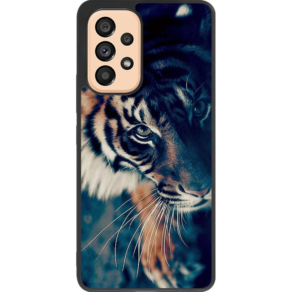 Hülle Samsung Galaxy A53 5G - Silikon schwarz Incredible Lion