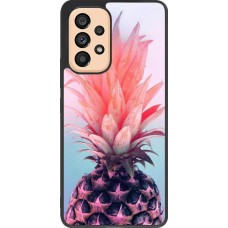 Hülle Samsung Galaxy A53 5G - Silikon schwarz Purple Pink Pineapple
