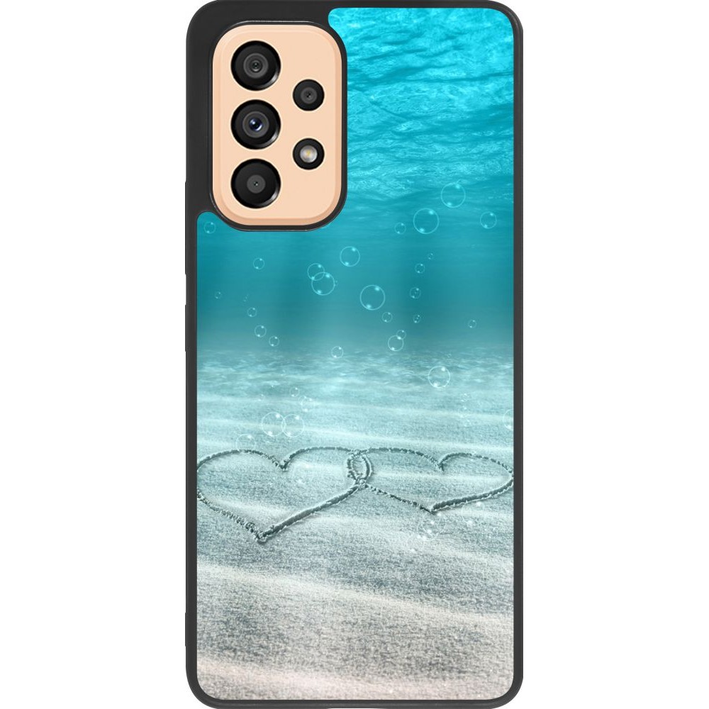 Coque Samsung Galaxy A53 5G - Silicone rigide noir Summer 18 19