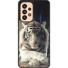 Hülle Samsung Galaxy A53 5G - Silikon schwarz Zen Tiger