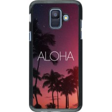 Coque Samsung Galaxy A6 - Aloha Sunset Palms