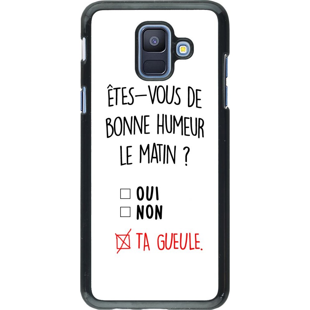 Hülle Samsung Galaxy A6 - Bonne humeur matin