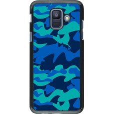 Coque Samsung Galaxy A6 - Camo Blue