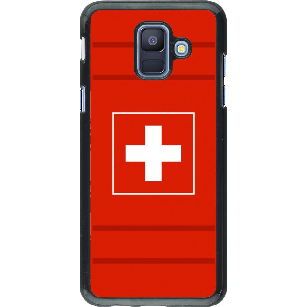 Hülle Samsung Galaxy A6 - Euro 2020 Switzerland