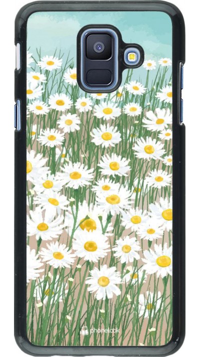 Hülle Samsung Galaxy A6 - Flower Field Art