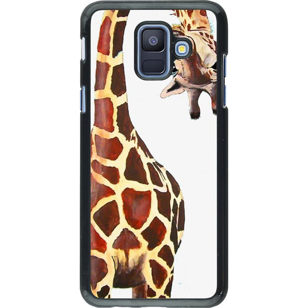 Hülle Samsung Galaxy A6 - Giraffe Fit