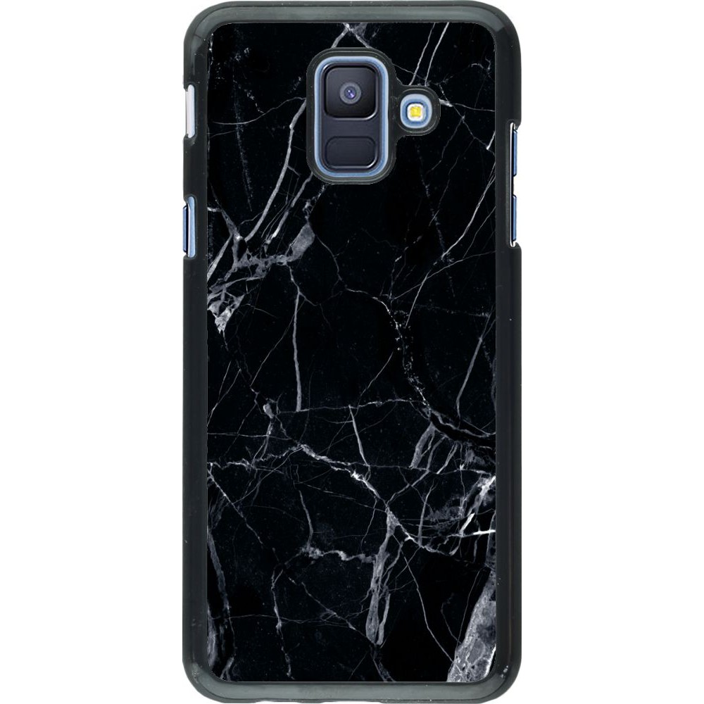 Hülle Samsung Galaxy A6 - Marble Black 01