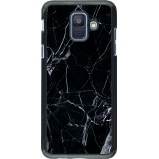 Hülle Samsung Galaxy A6 - Marble Black 01