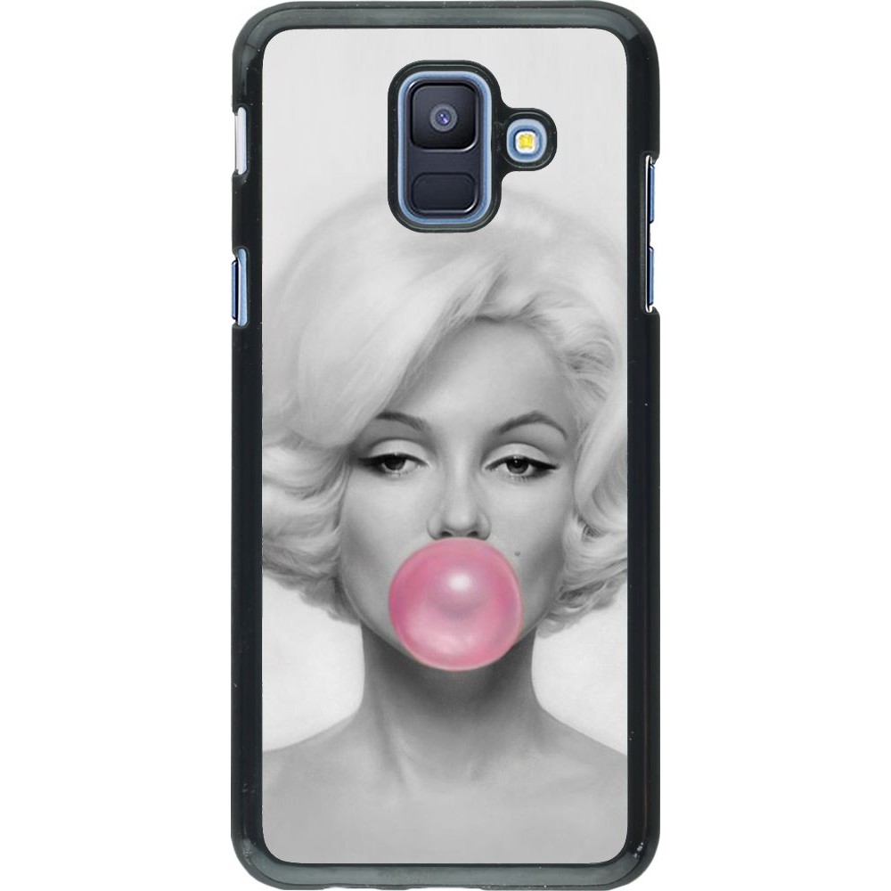 Hülle Samsung Galaxy A6 - Marilyn Bubble