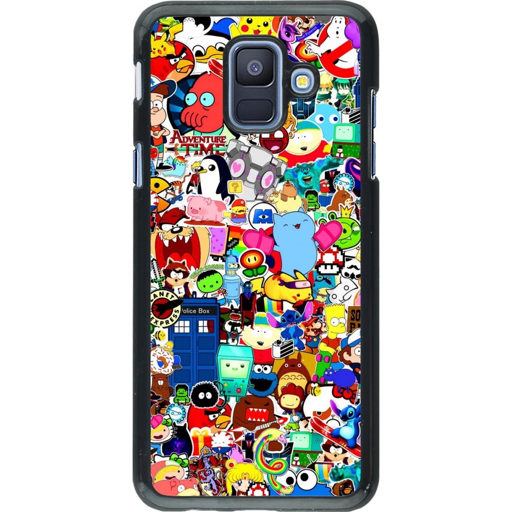 Coque Samsung Galaxy A6 - Mixed cartoons