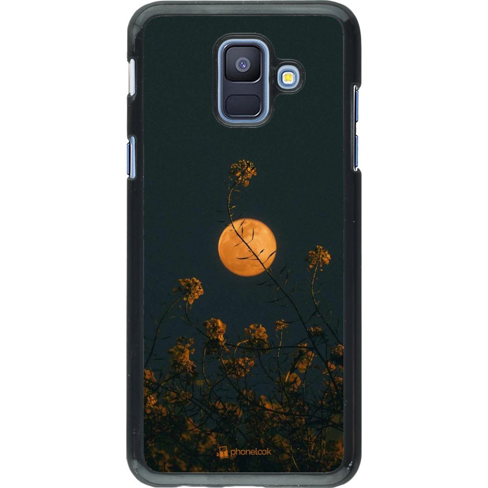 Coque Samsung Galaxy A6 - Moon Flowers