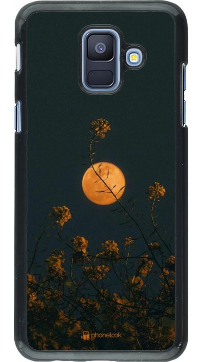 Coque Samsung Galaxy A6 - Moon Flowers