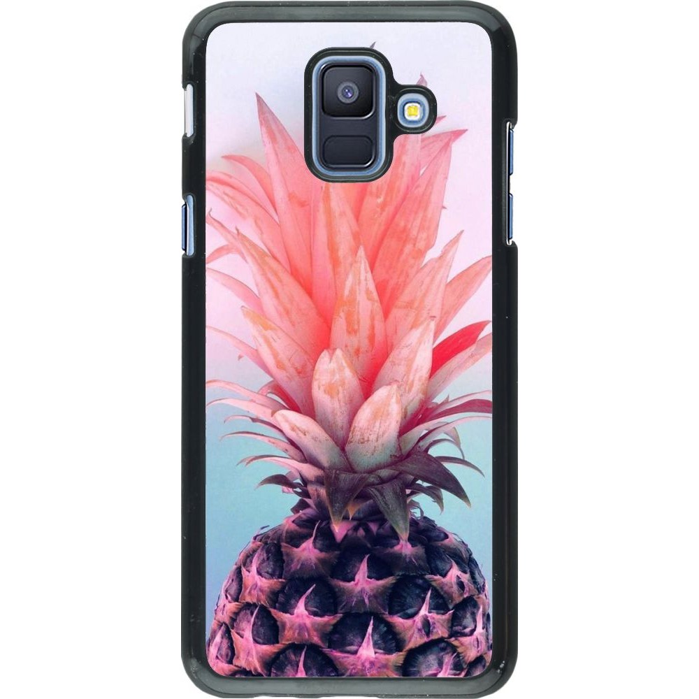 Hülle Samsung Galaxy A6 - Purple Pink Pineapple