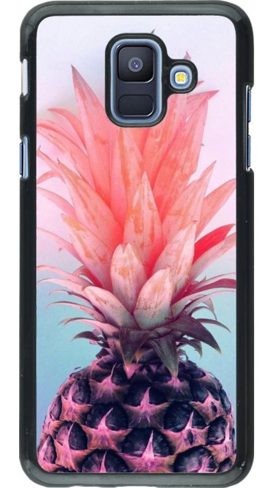 Coque Samsung Galaxy A6 - Purple Pink Pineapple