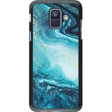 Hülle Samsung Galaxy A6 - Sea Foam Blue