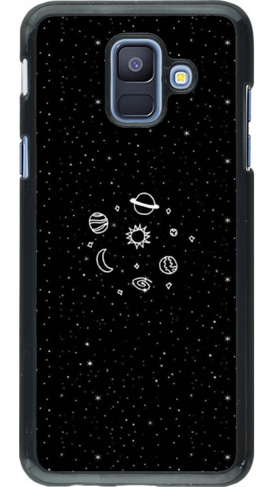 Coque Samsung Galaxy A6 - Space Doodle
