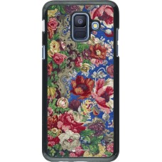 Coque Samsung Galaxy A6 - Vintage Art Flowers
