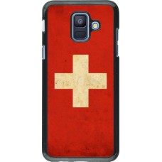 Hülle Samsung Galaxy A6 - Vintage Flag SWISS